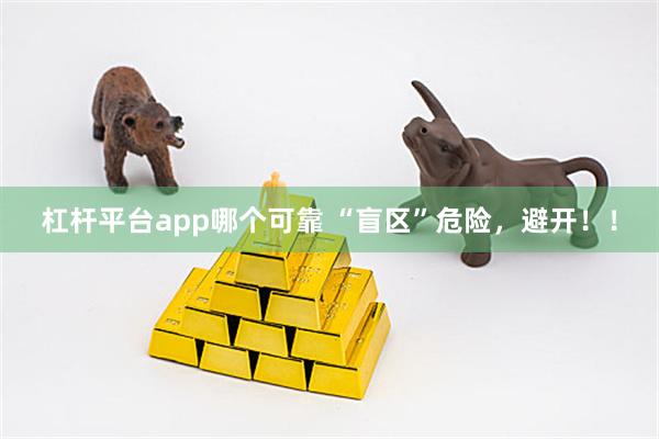 杠杆平台app哪个可靠 “盲区”危险,避开!!